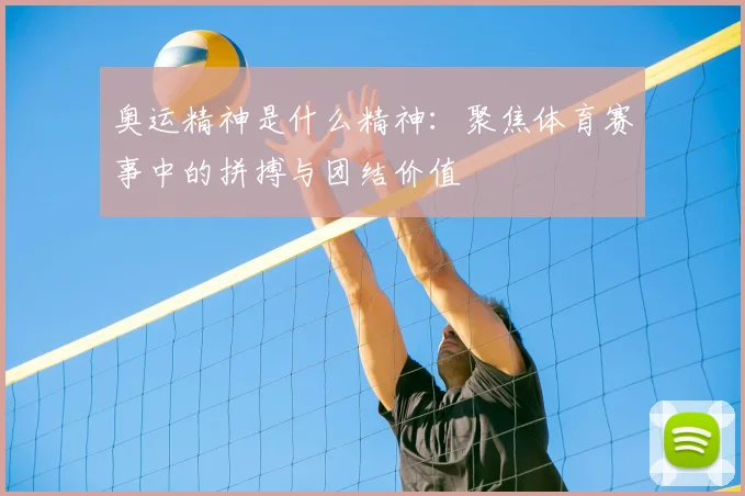 奥运精神是什么精神:聚焦体育赛事中的拼搏与团结价值